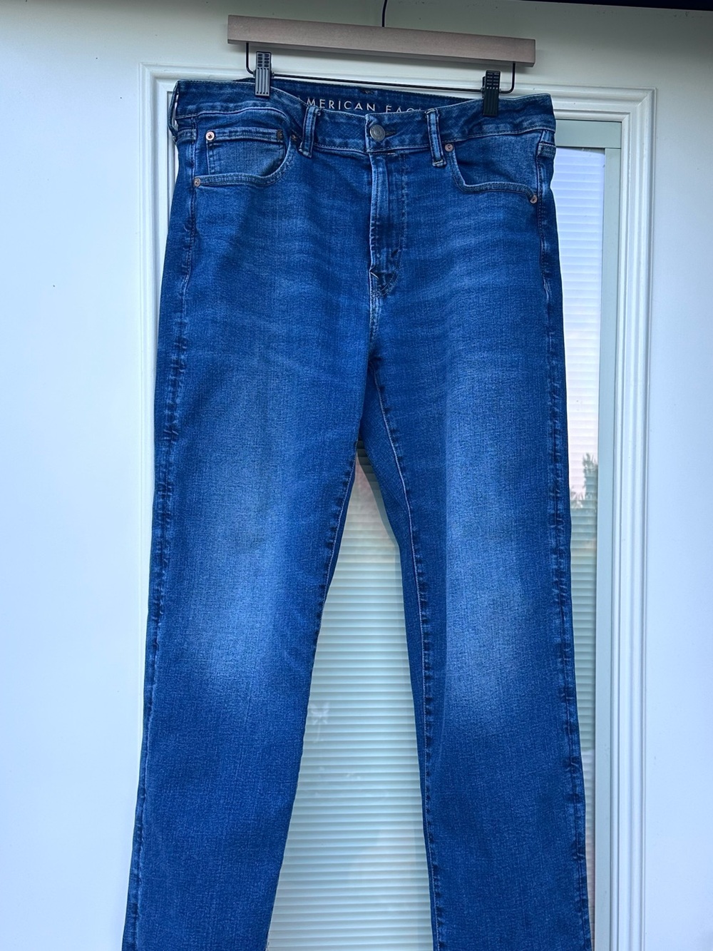 American Eagle Athletic Straight AirFlex+ Jeans 34x34 Stretch Denim